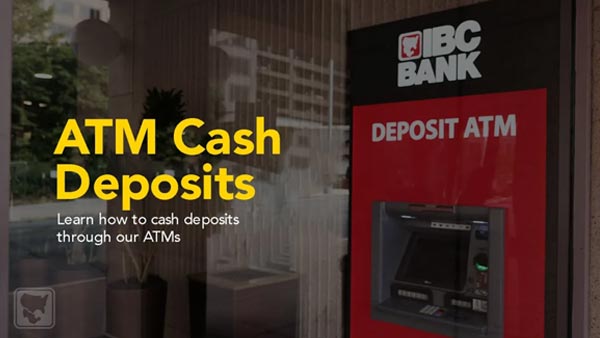 cash deposit atm screen