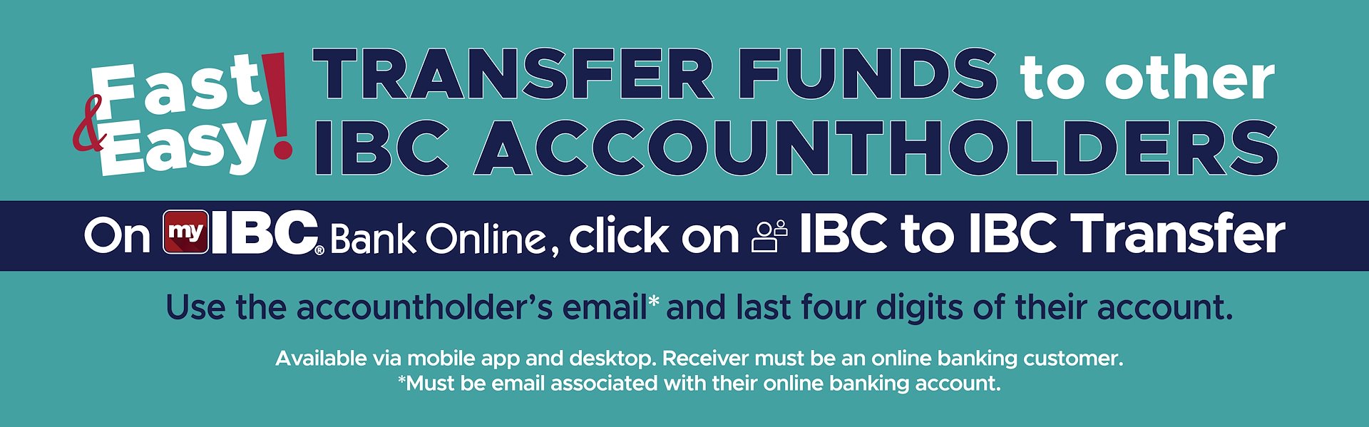 ibc bank online transfer limit
